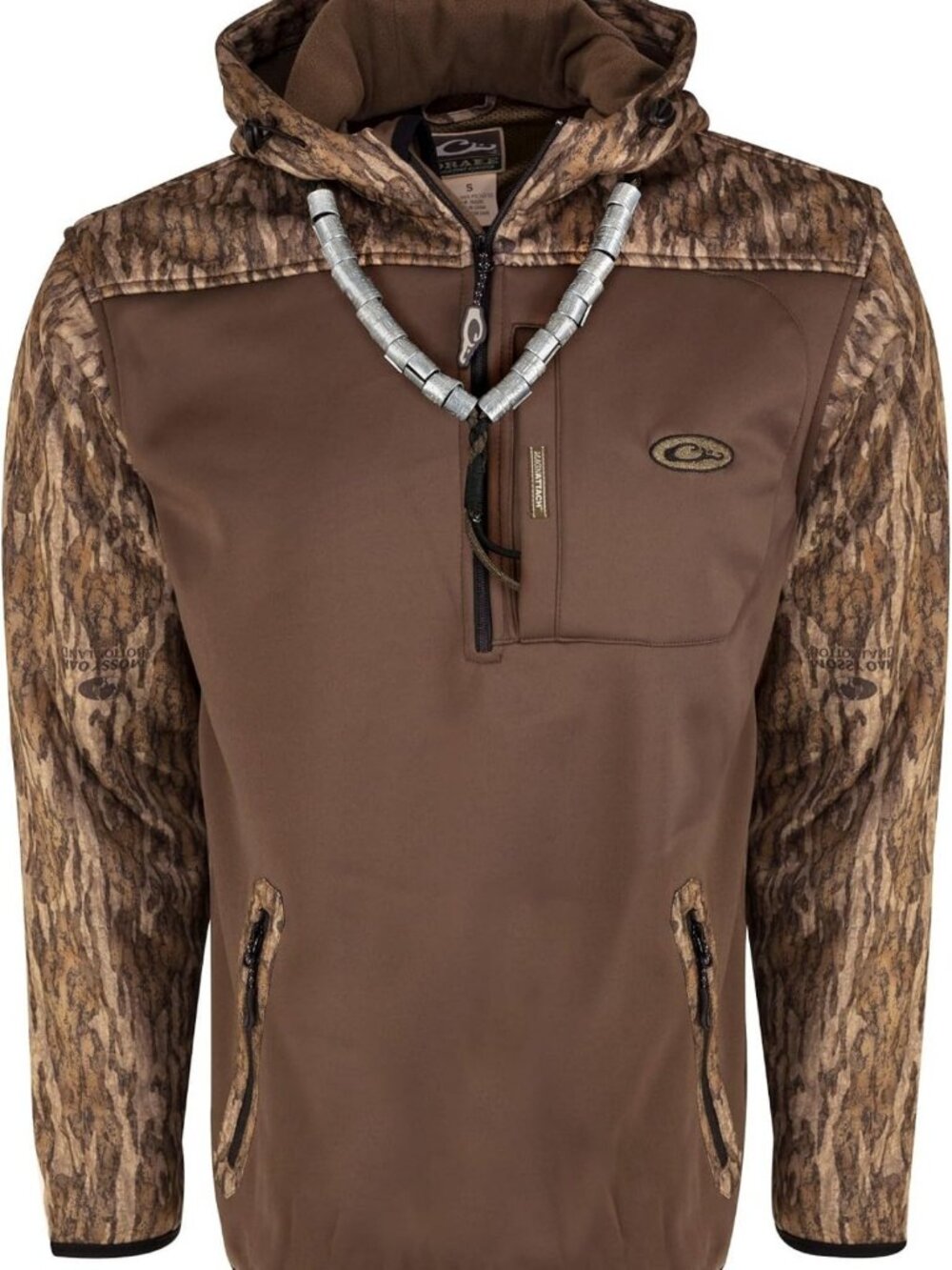 Drake Waterfowl Men's MST Endurance Soft Shell Camo Hunting Hoodie